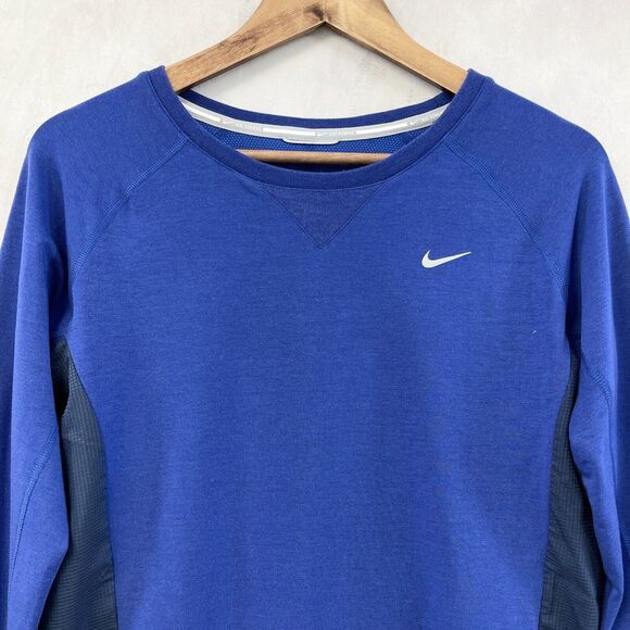 Nike Running Sprint Reflective Shirt Womens Medium Dri-Fit Activewear Athletic - Picture 2 of 9